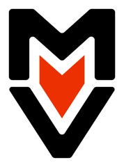 Logo de MV, cliente de MONDOBOX